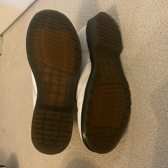 Dr. Martens white combat boots size 10 - Picture 6 of 7